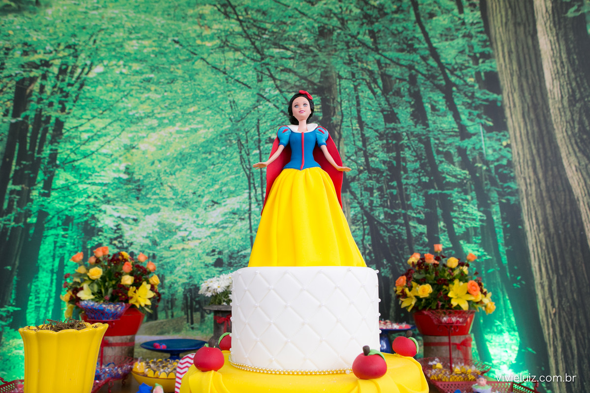 decoracao de festa infantil em brasilia com fotos da vivi e luiz fotografias branca de neve