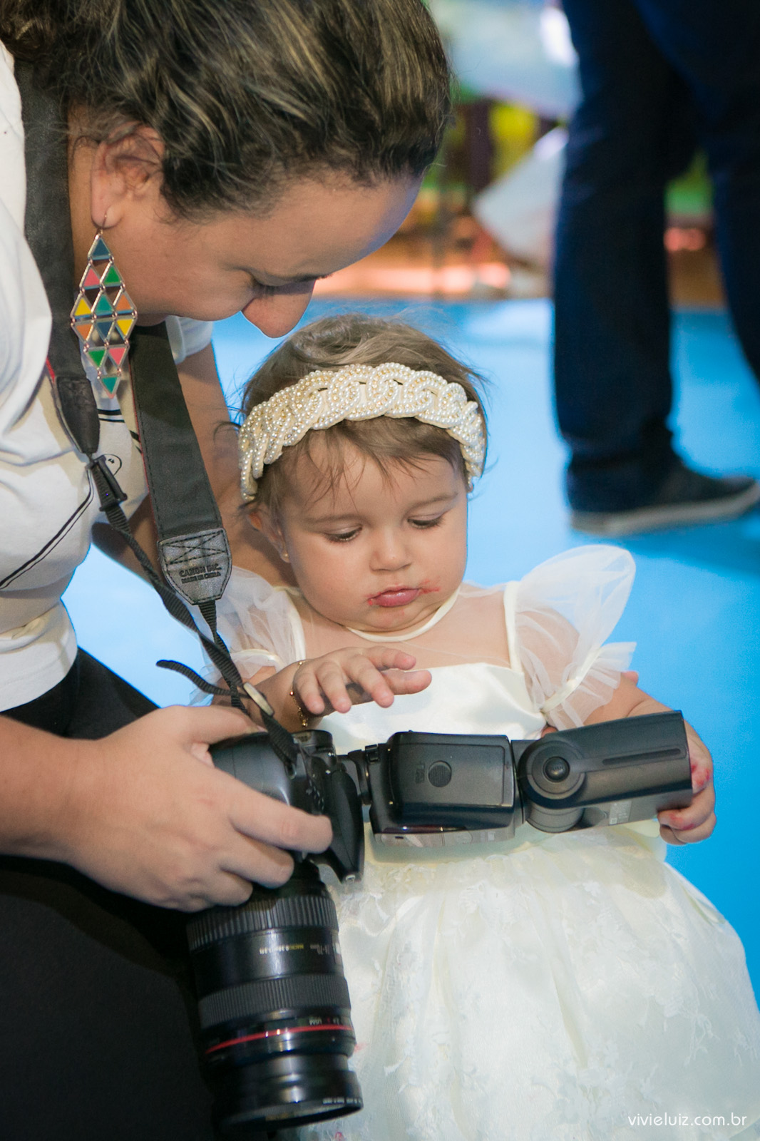 vivi fotografa com a aniversariante