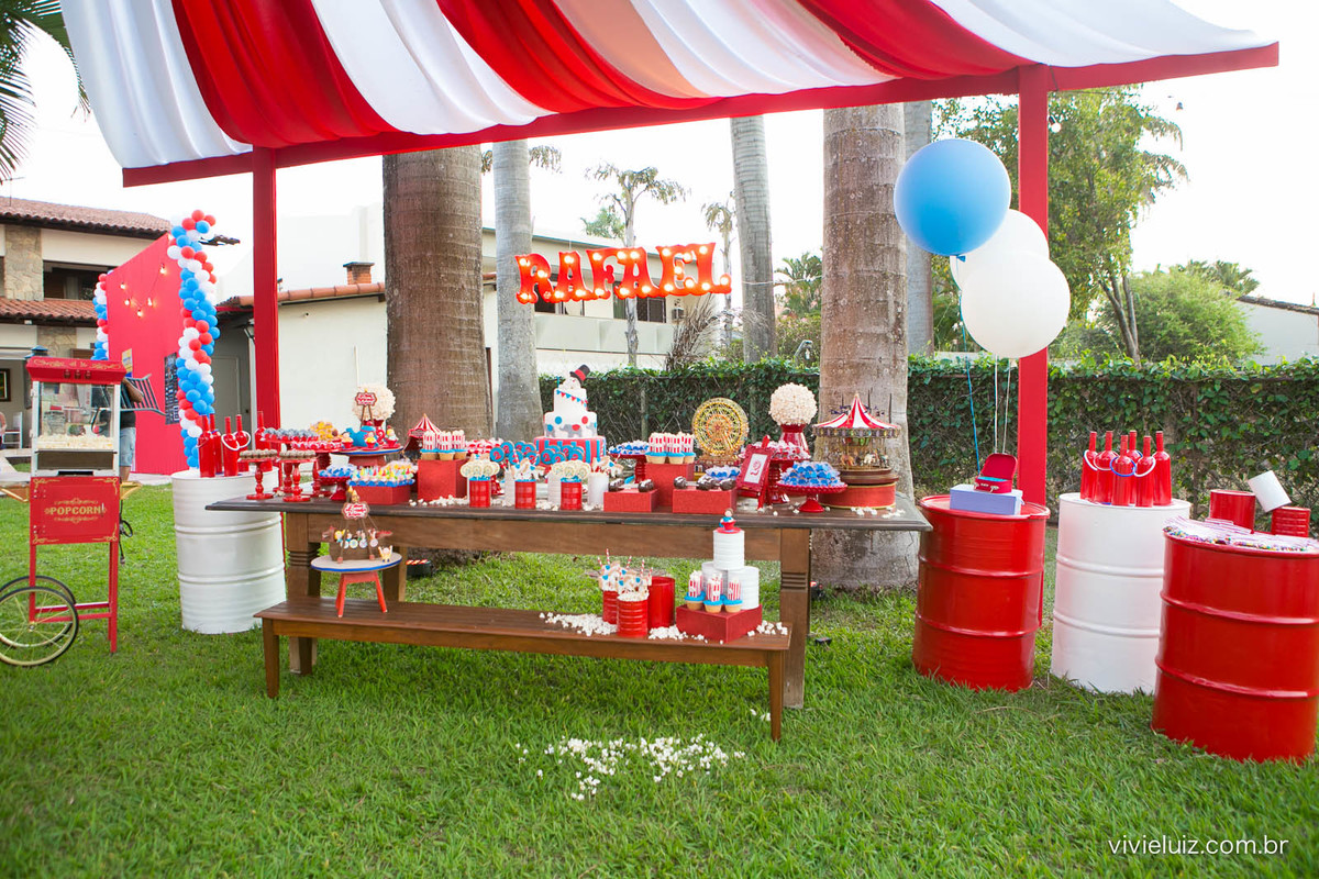 decoracao circo fotografado por Vivi e Luiz Fotografias
