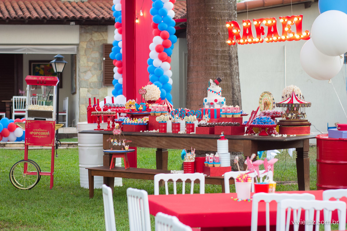 decoracao circo fotografado por Vivi e Luiz Fotografias