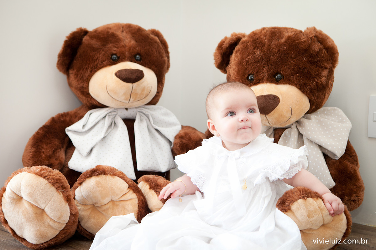 Bebe com urso
