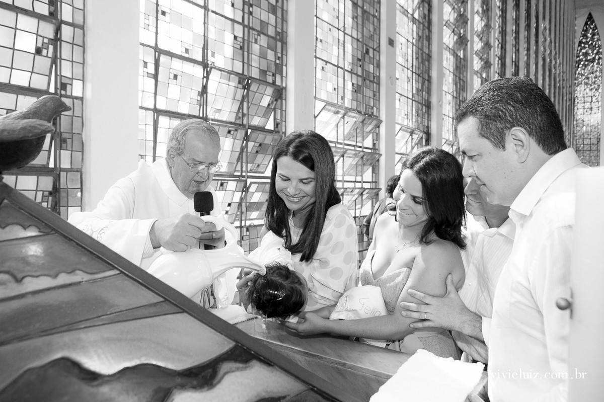 Batizado na igreja Dom Bosco