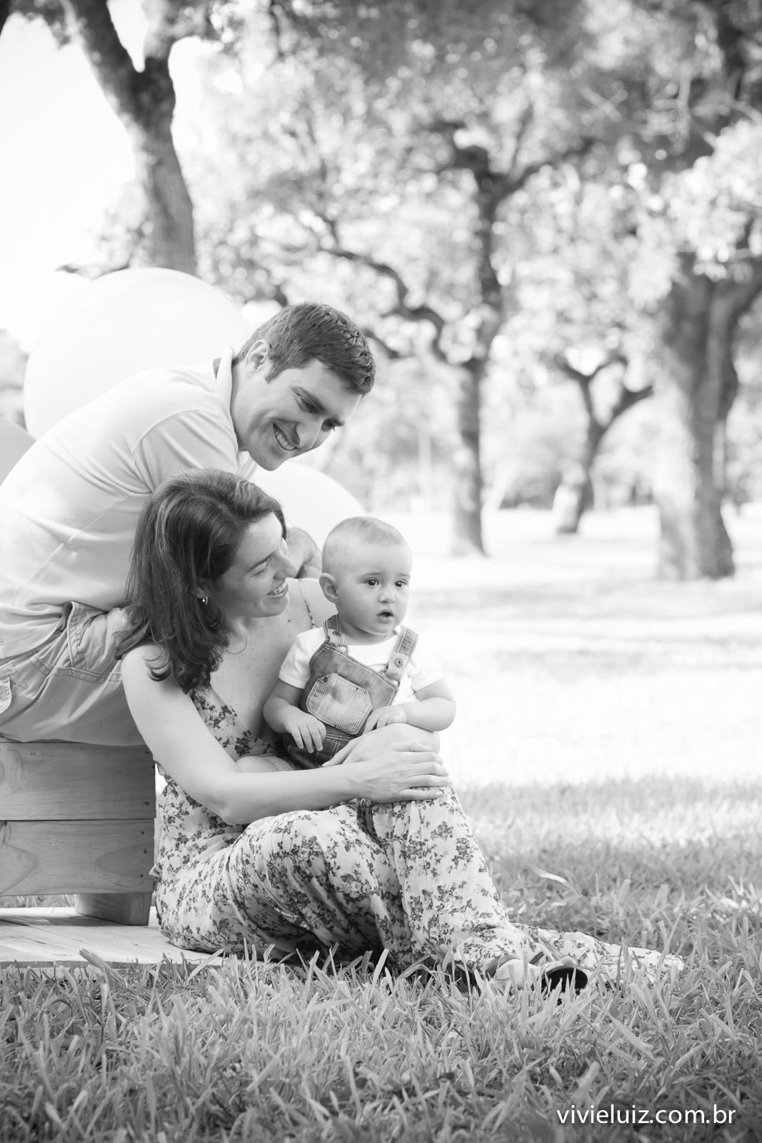 Mamãe e papai No campo