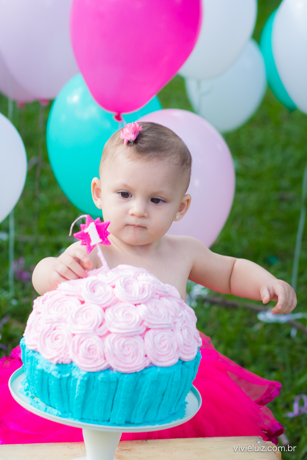 smah the cake com fotos de vivi e luiz fotografias em Brasília