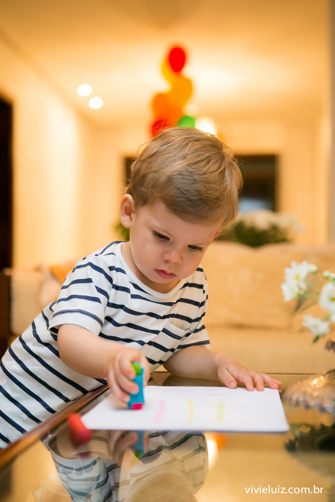 desenhando um pouquinho no final da festa