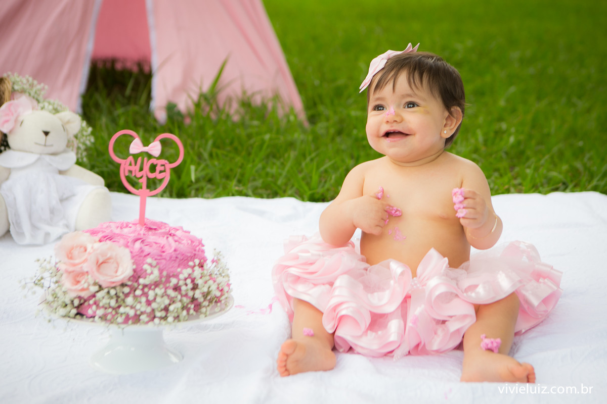 smah the cake com fotos de vivi e luiz fotografias em Brasília