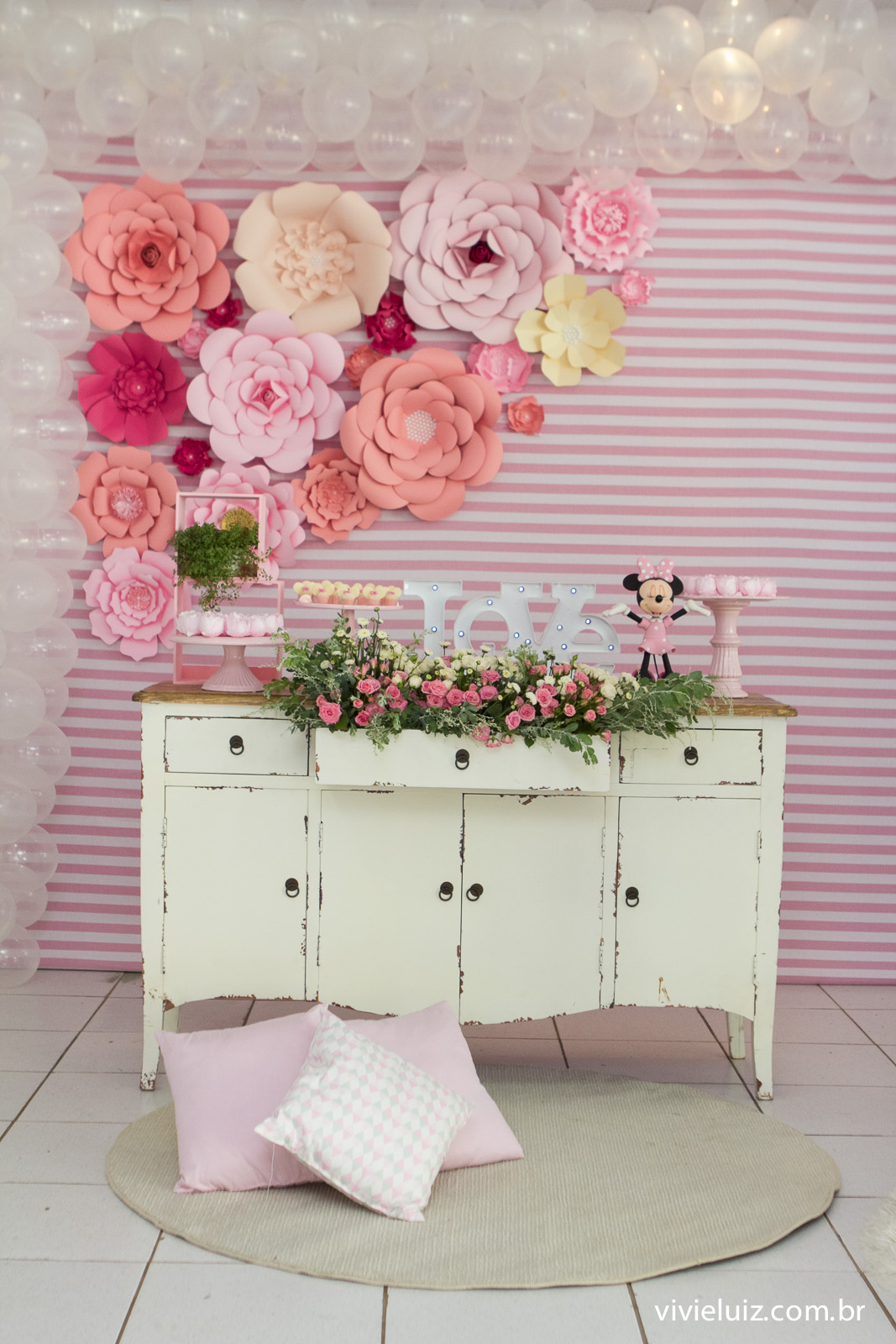 decoracao minie de festa infantil em brasilia com fotos da vivi e luiz fotografias