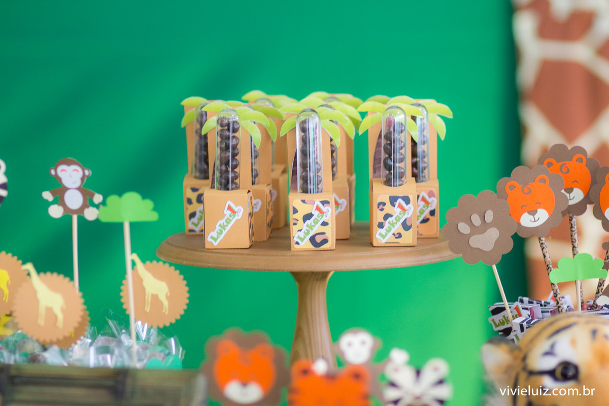 decoracao safari de festa infantil em brasilia com fotos da vivi e luiz fotografias no espaco cata-vento