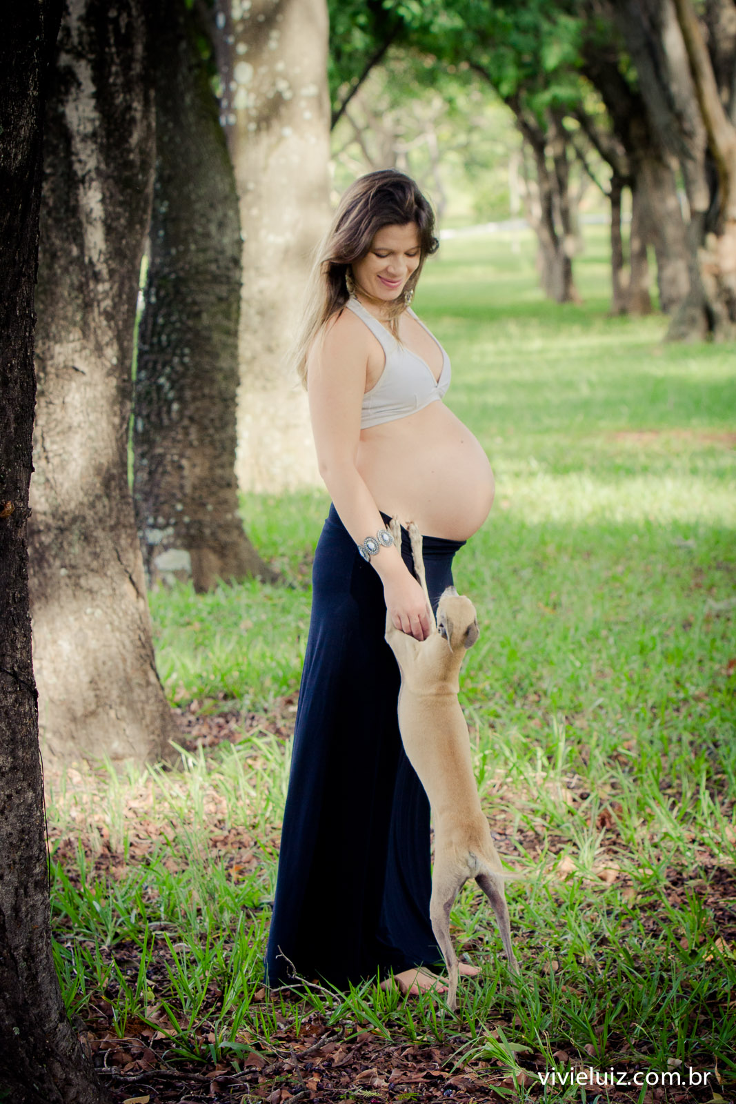 fotos de gestante por vivi e luiz fotografias