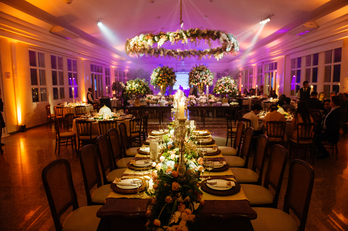 Decoração de casamento no espaço Monte Castelo