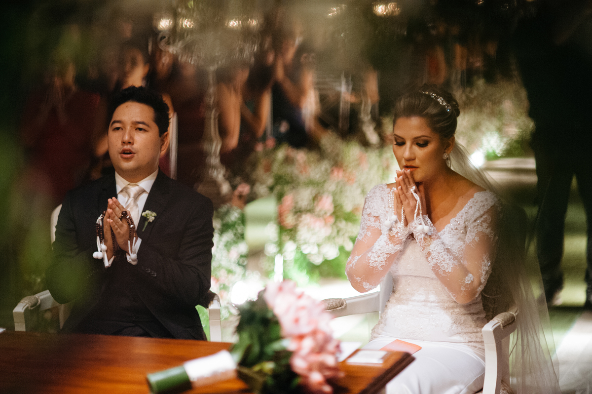 Cerimonia budista de casamento