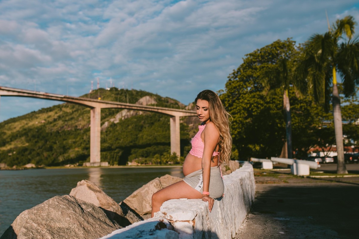 Gestante pregnant ensaio fotografico saudável book fotos vitória vila velha roupa leveza bebê segunda gestação neném fotografa 28 batalhao convento barriga praia