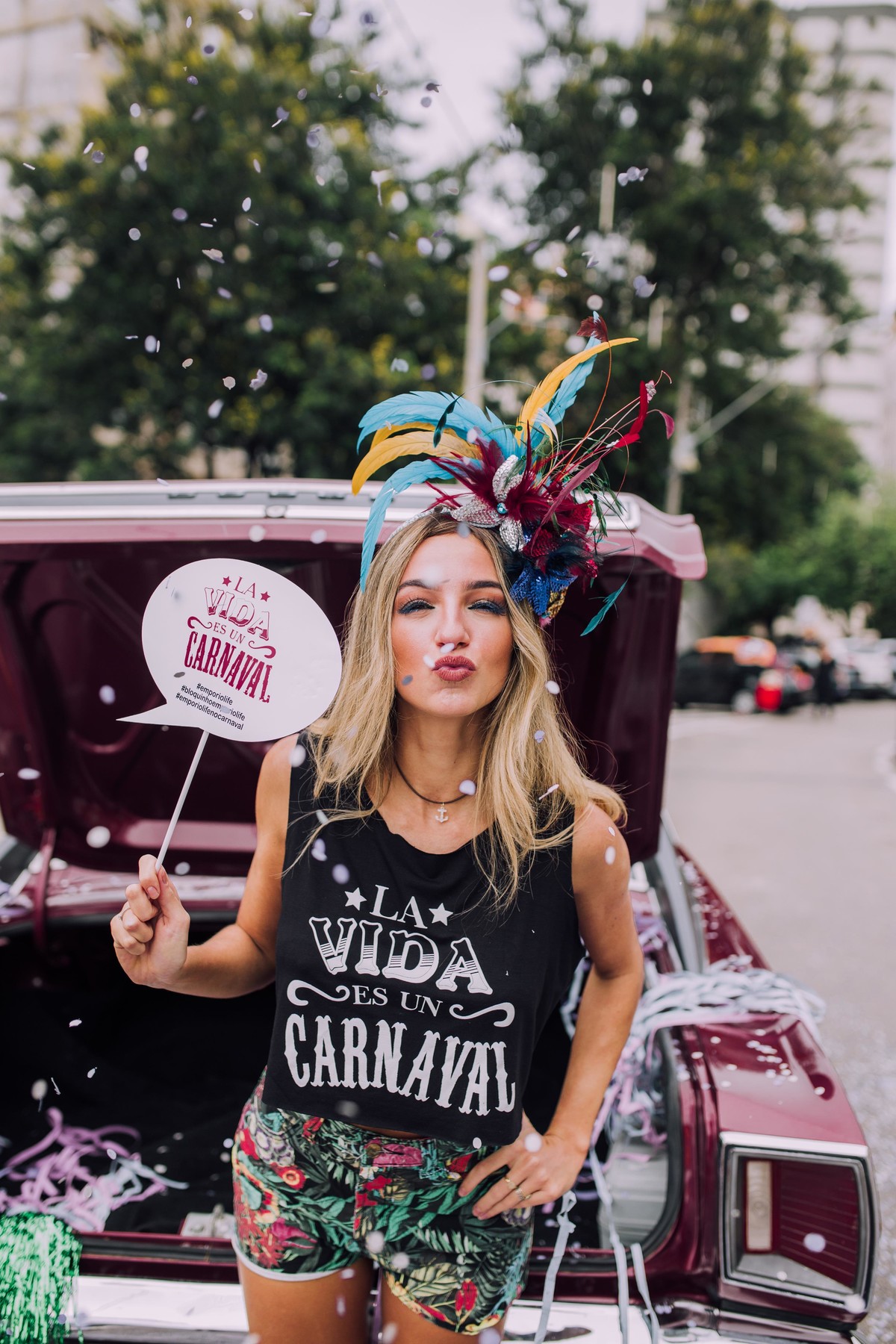 carnaval vitoria farm emporio life bloquinho look bloco de rua
