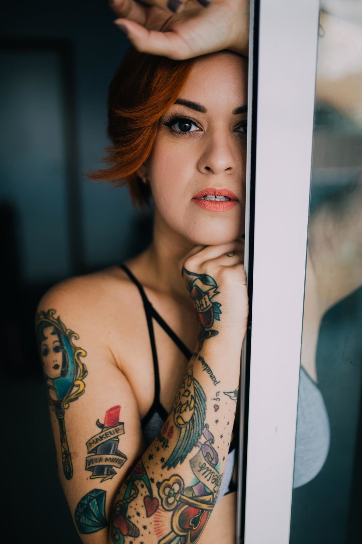 Moda vitoria fashion capixaba fotos ensaio cute moda feminina look dia beauty blog girls trend make-up hair aline bretas tattoo maquiadora maquiagem ruivo pele colorido boudoir