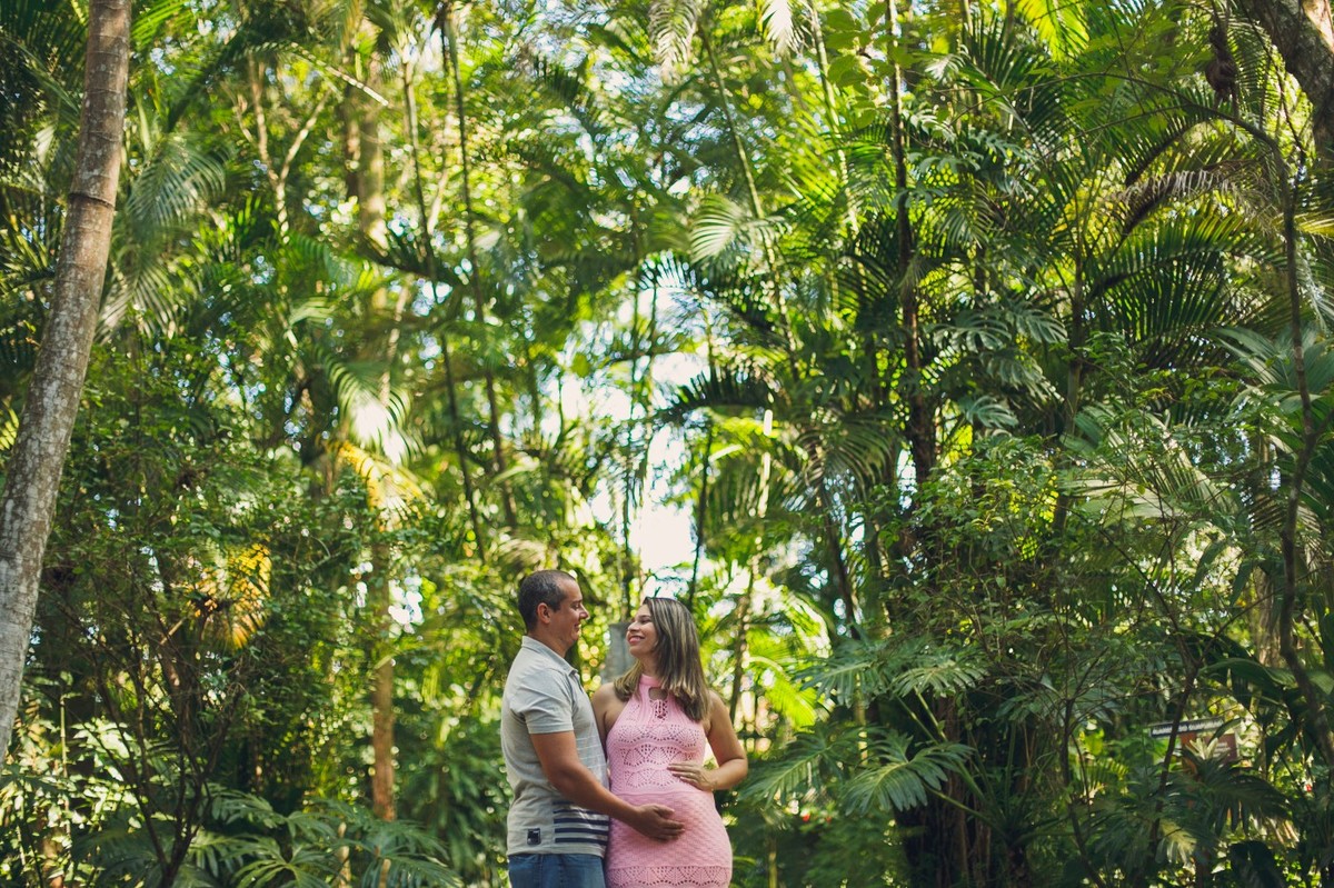 fotografia de gestante em santos