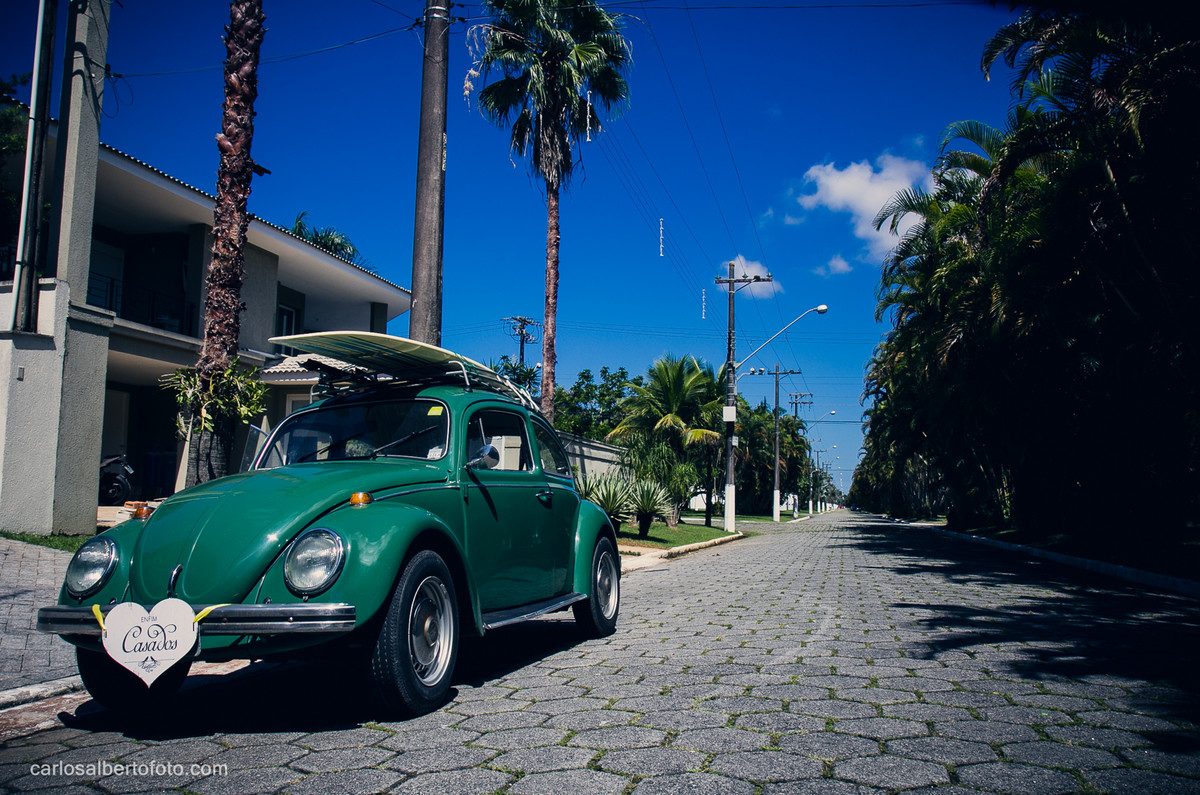 fusca no jardim acapulco em santos