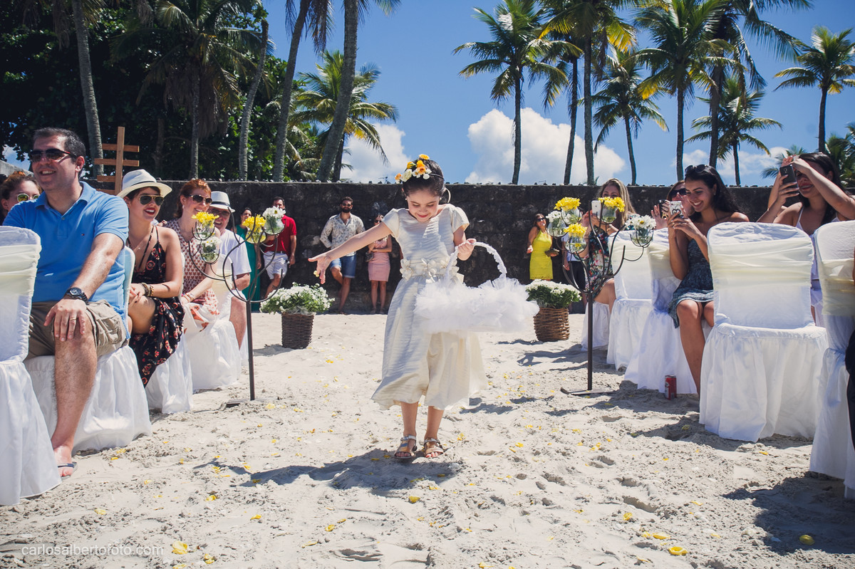 casamento na praia do guaruja
