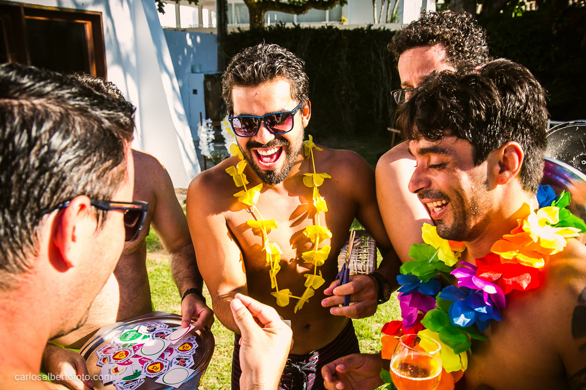 festa de casamento na praia