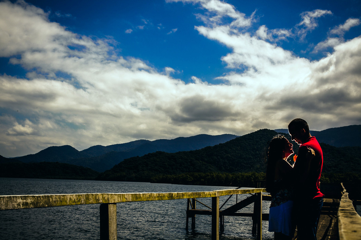 ensaio de casamento na praia