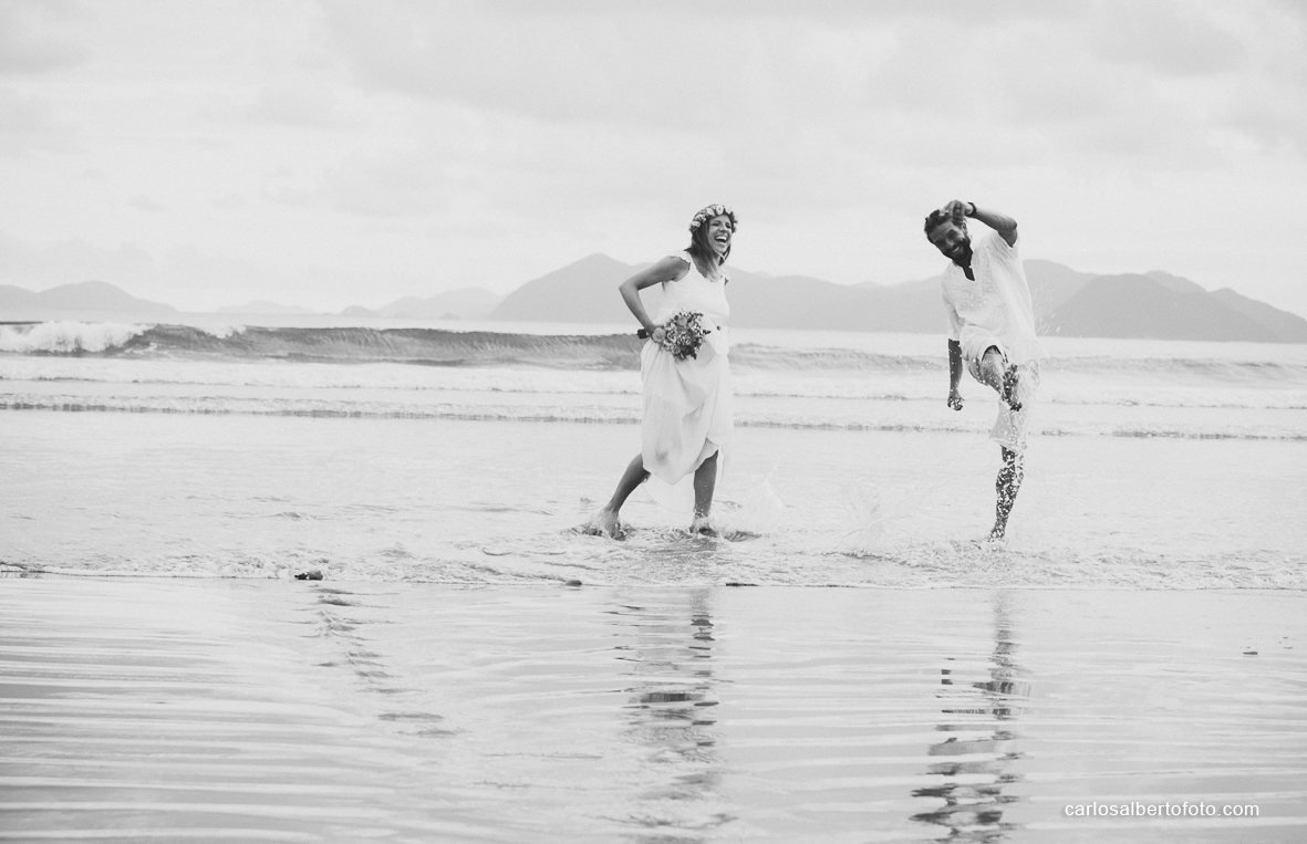 casando na praia