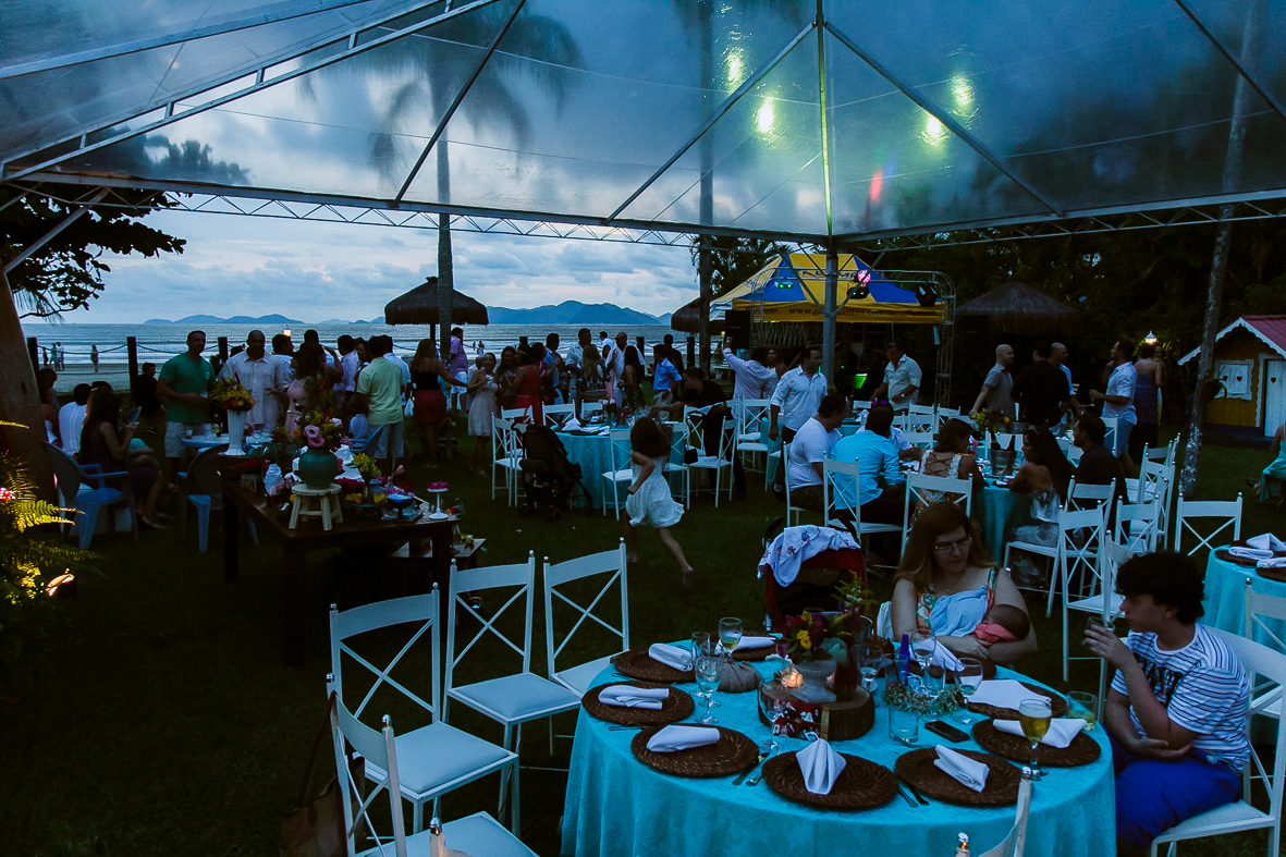 festa até a noite