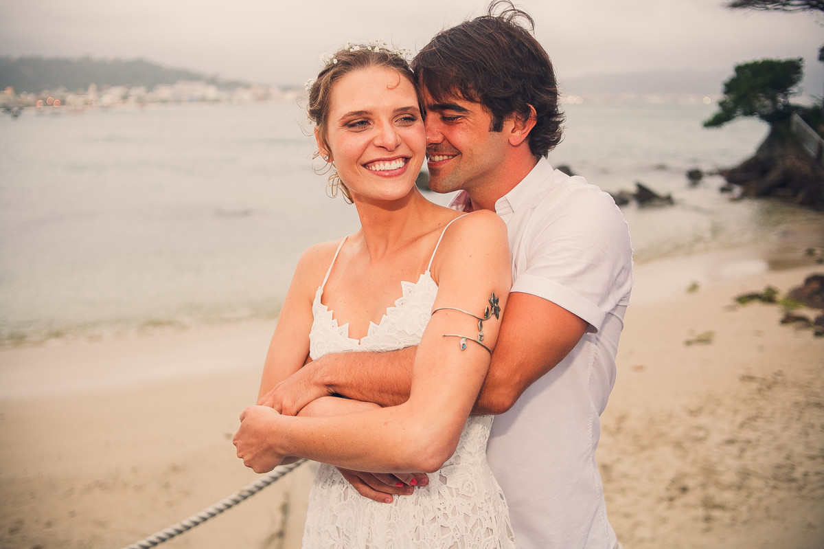 casando na praia