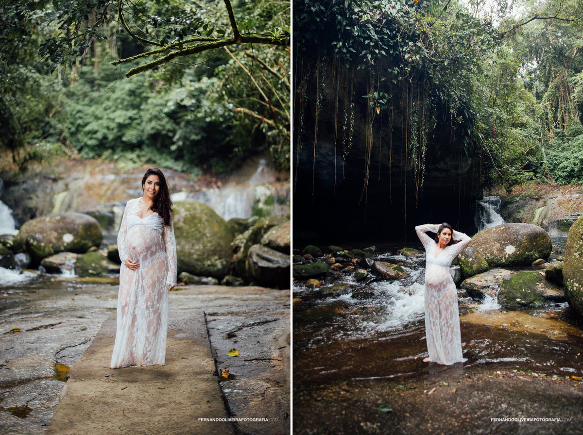 Sessão gestante da Camila em Ilhabela. A espera da bebê Lizzie. Gestação_mãe_grávida_gestante_ensaio_praia_cachoeira_sessão_fotos_fotografia_fernando_oliveira_fotografo