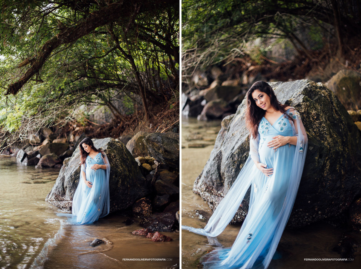 Sessão gestante da Camila em Ilhabela. A espera da bebê Lizzie. Gestação_mãe_grávida_gestante_ensaio_praia_cachoeira_sessão_fotos_fotografia_fernando_oliveira_fotografo