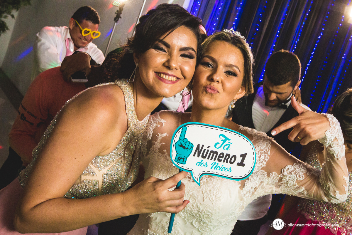 noiva e irmã
