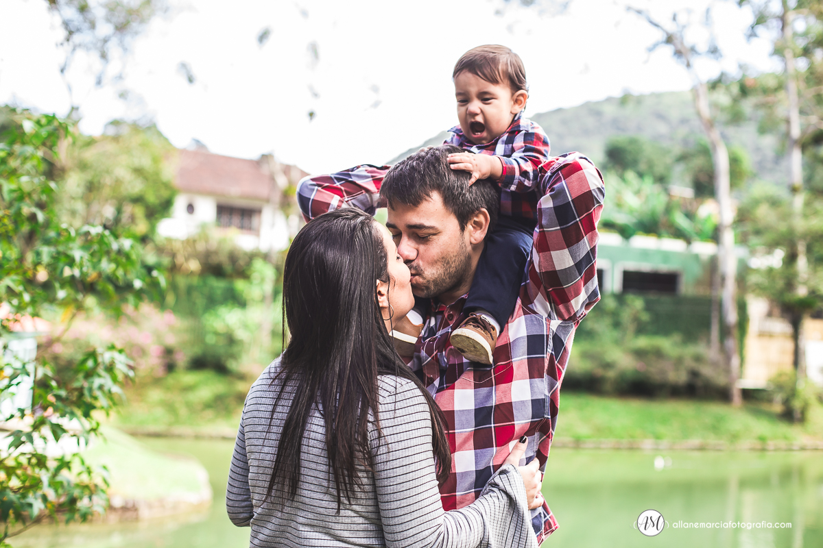 foto engraçada de familia