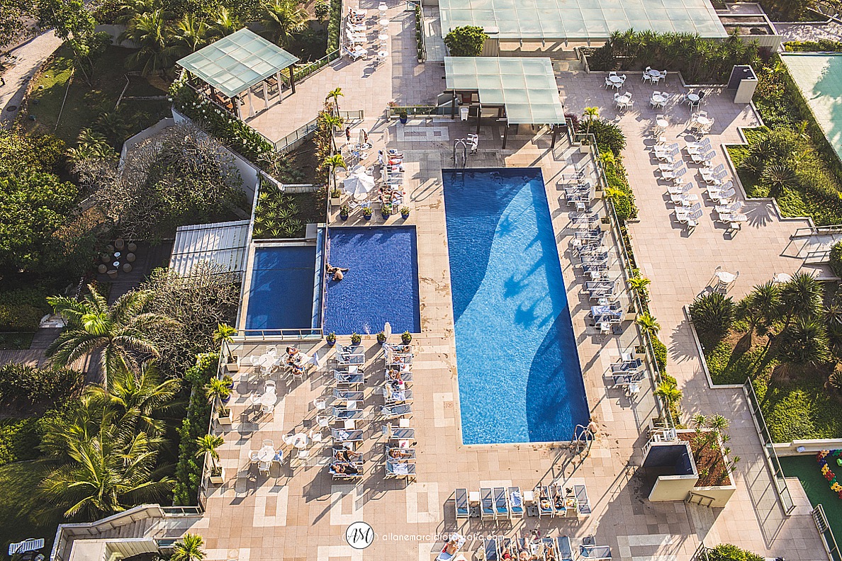 piscina em making of