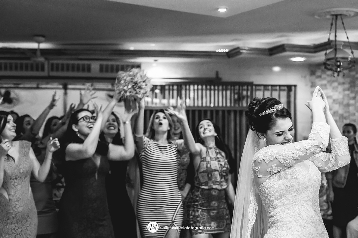 jogando o bouquet