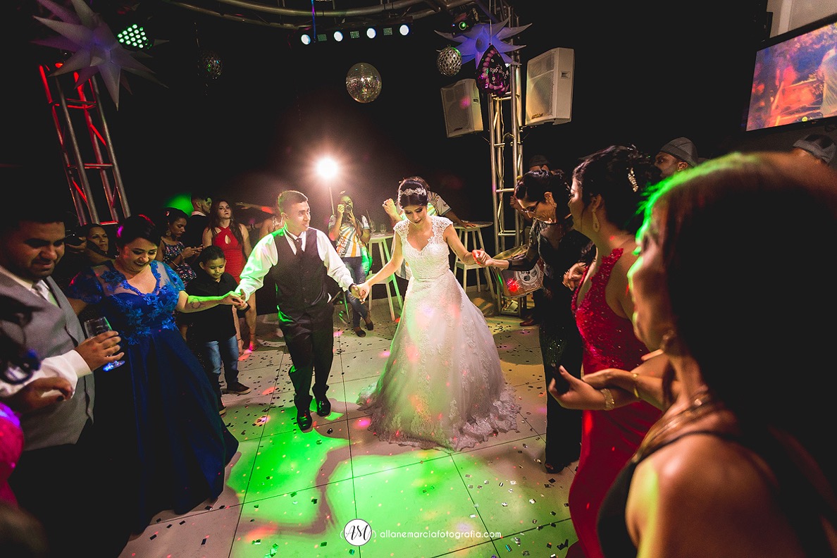 pista de dança em casamento