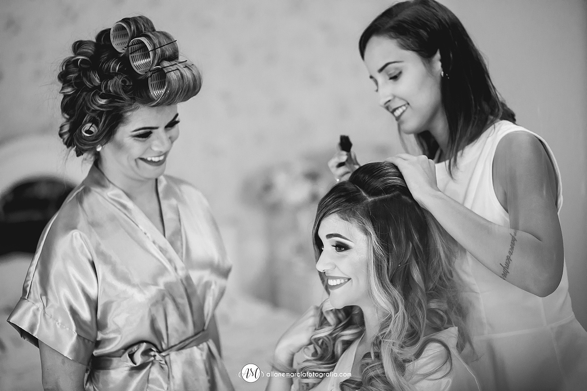 mãe da noiva no making of