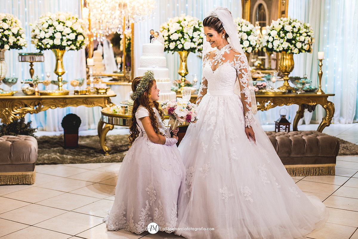 noiva com a dama