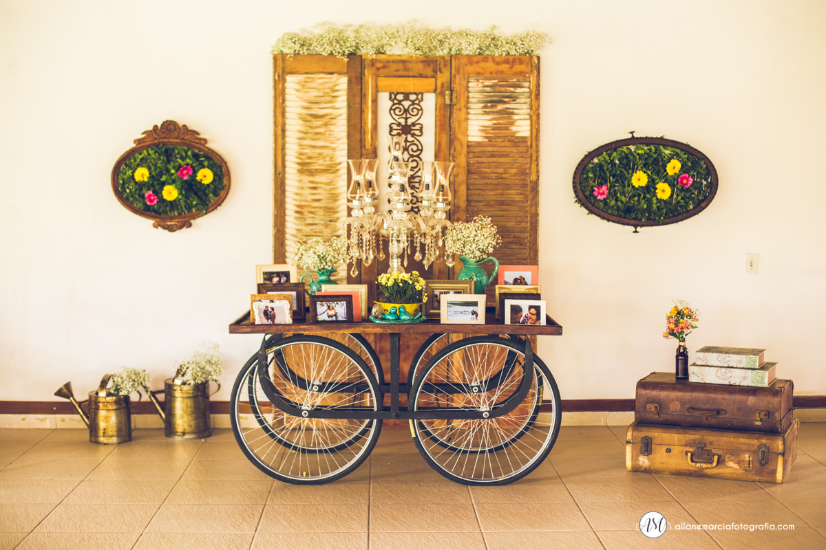 decoração do casamento