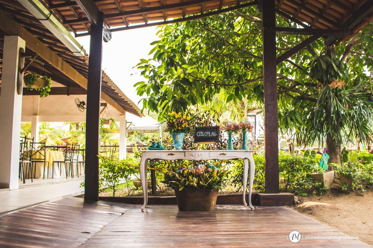 mesa decorada no casamento