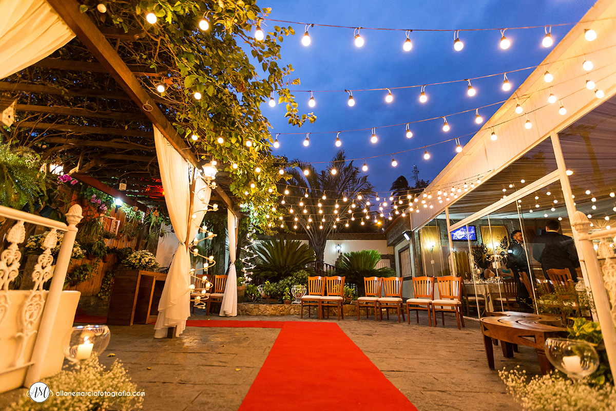 casamento ao ar livre