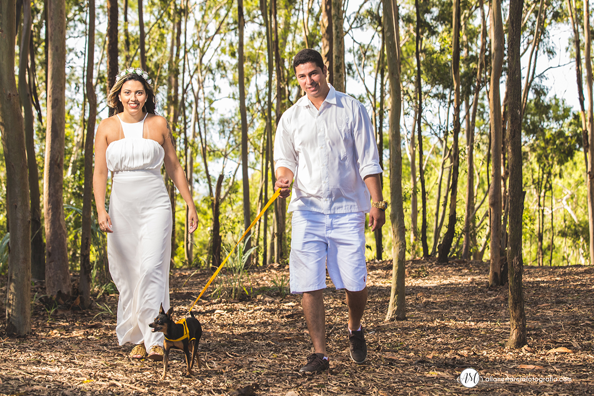 fotos de casal com cachorro