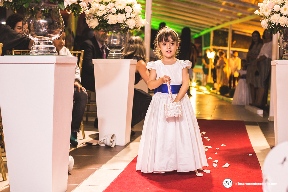 daminha em casamento