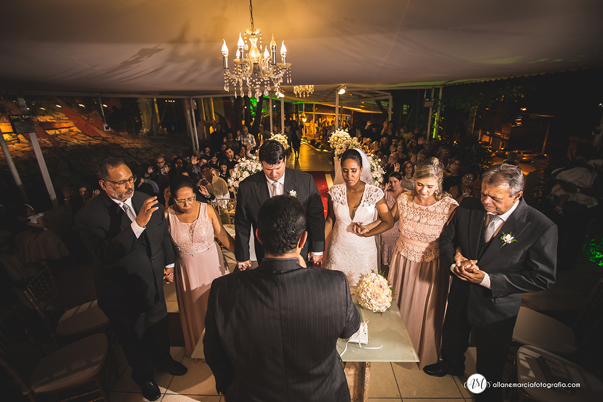 oração em casamento