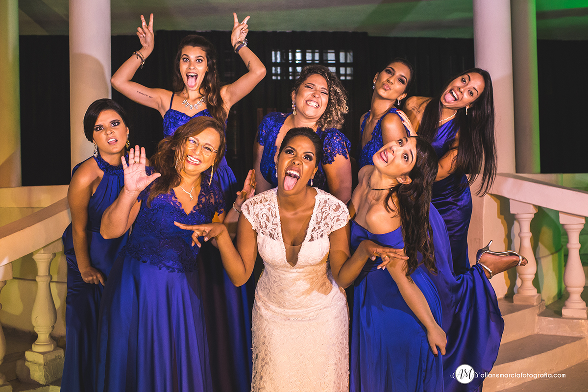 noiva e madrinhas