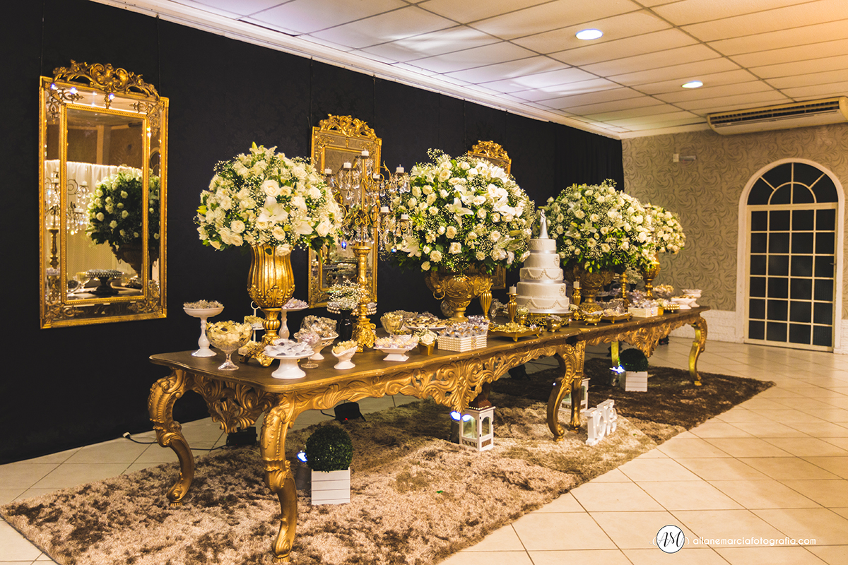 mesa de casamento