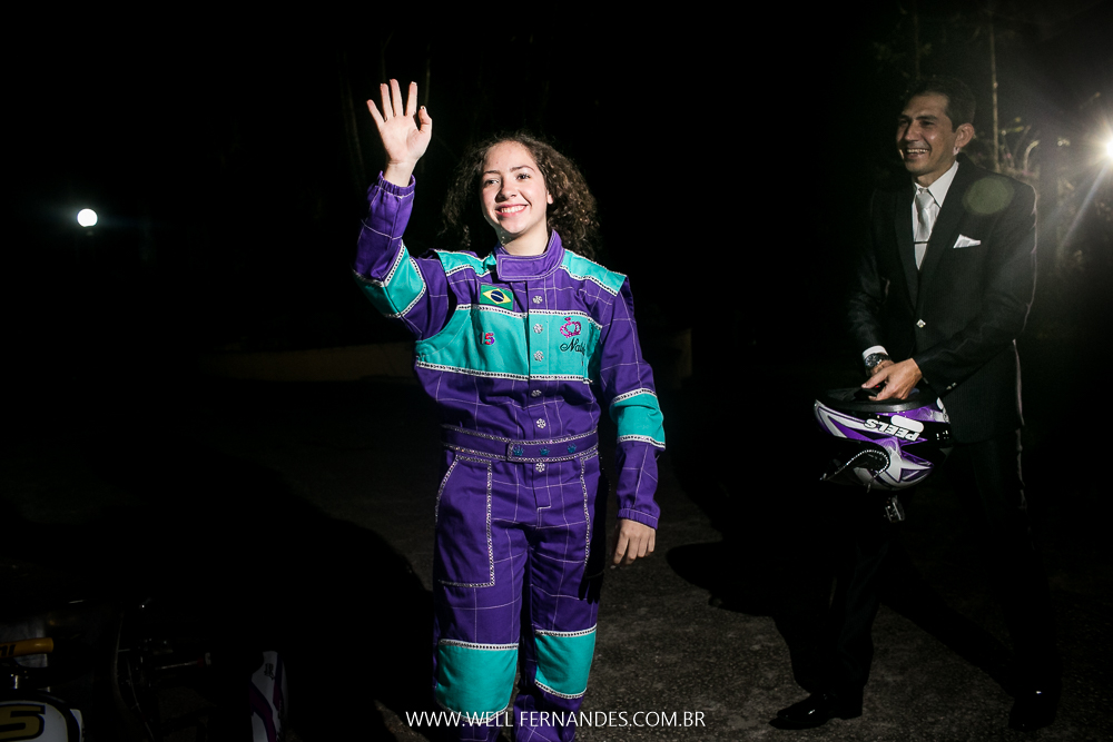 Corrida de Kart nos 15 anos