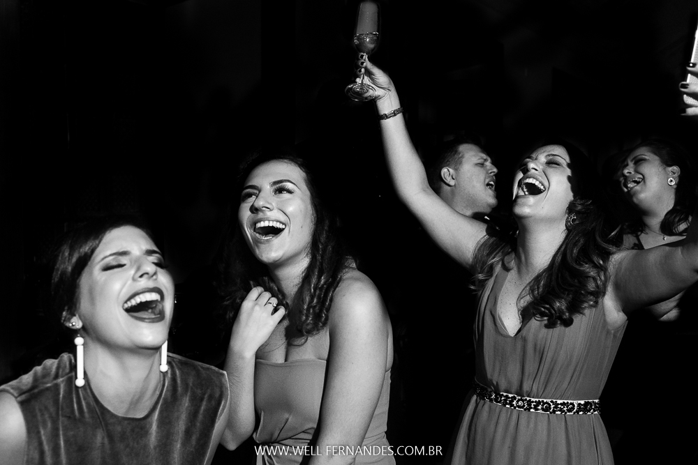 alegria no casamento
