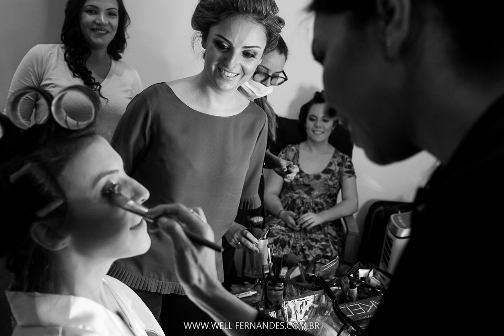 madrinhas no making of da noiva