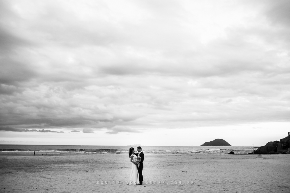 Casamento na praia - Pé na areia - Casar de dia