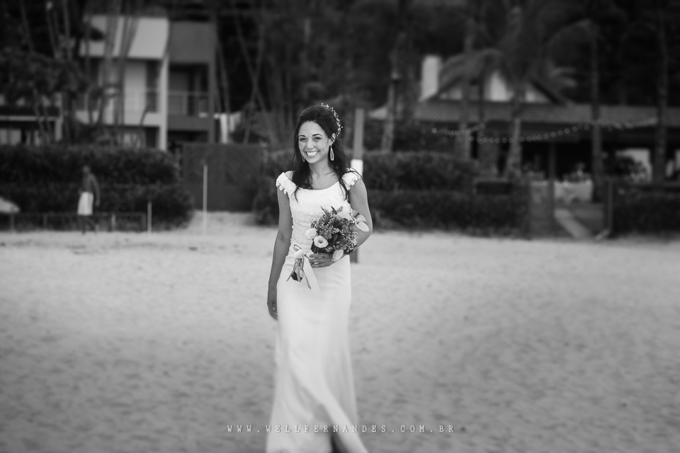Casamento na praia - Pé na areia - Casar de dia