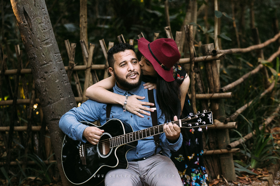 Ensaio de casal Vintage