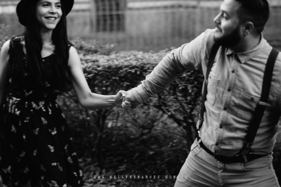 Ensaio de casal Vintage